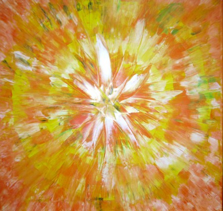 Tranz , 60x60cm , akryl na plátne