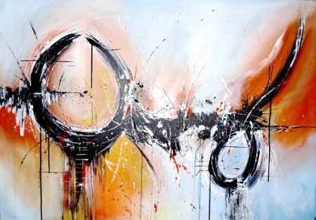 Jeseň , 100x70cm , akryl na plátne